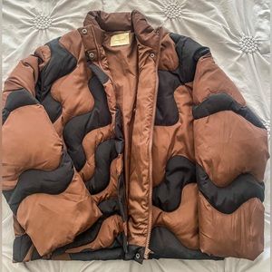 Paloma Wool wave-print puffer jacket